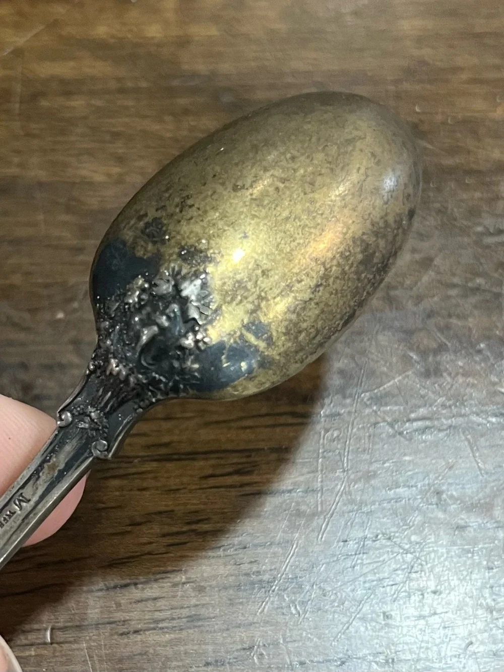 Tiffany and Co Olympian Pattern Sterling Silver Tea Spoon 6
